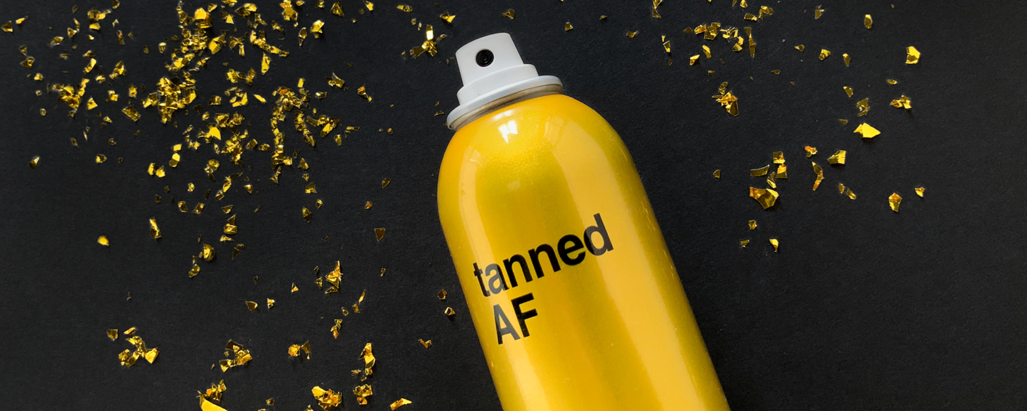 tanned AF 1 hour bronzing mist