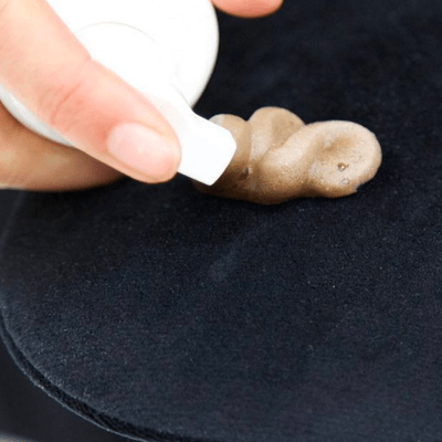 <h4>FOAM & MITT</h4>I like to use a foam and a mitt