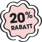 20 % rabatt på din första beställning