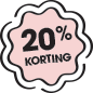 20% korting op je eerste bestelling 